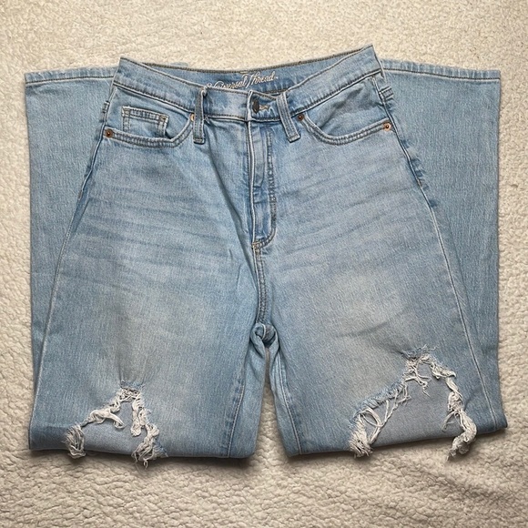 Universal Thread Denim Jeans vintage Straight Size 2 / 26 R - Picture 5 of 9